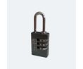 Combination Padlock, Aluminium, 23mm, Grey